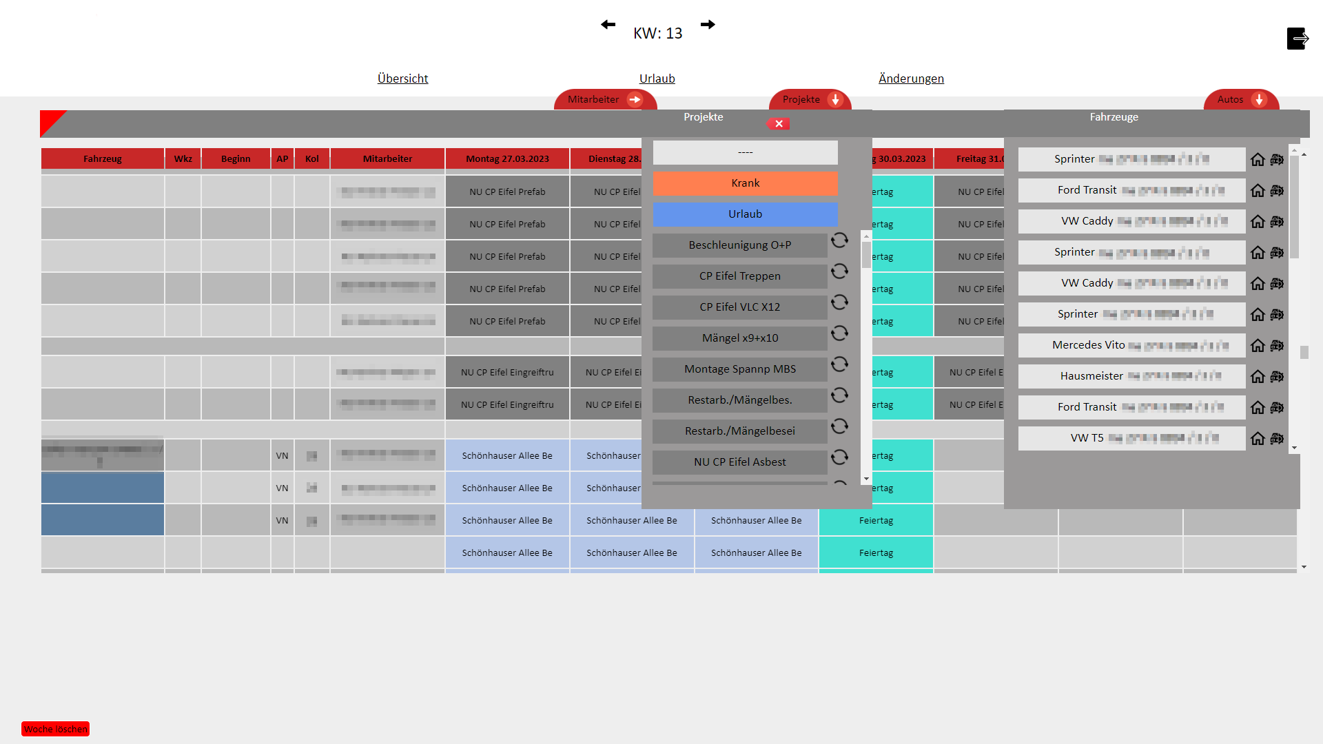 Bild des ERP-Projekts